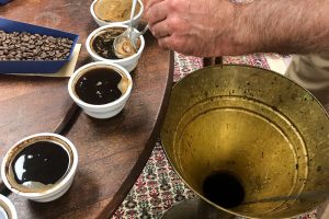 Charleston Coffee Roasters How We Taste Coffee - Breaking Coffee Samples