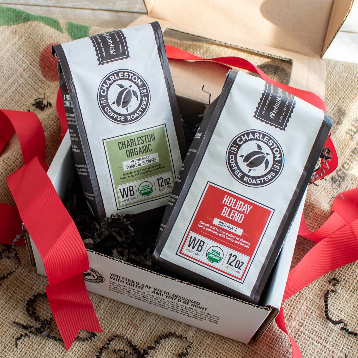 Charleston Coffee Roasters Gift Boxes Holiday
