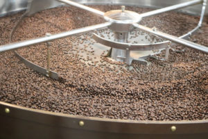 Roasting Beans Kiawah Organic Blend Charleston Coffee Roasters