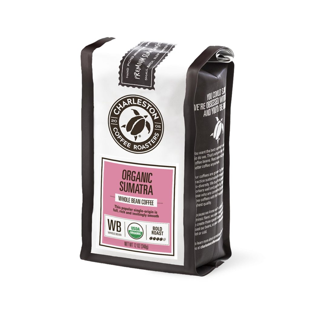 Charleston Coffee Roasters Organic Sumatra