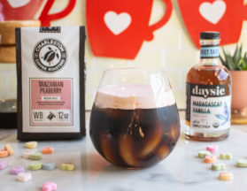 Charleston Coffee Roasters Cupid's Coffee Iced Coffee Recipe with Daysie Madagascar Vanilla Syrup