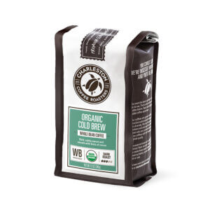 Charleston Coffee Roasters Organic Cold Brew 12 ounce bag