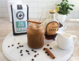 Charleston Coffee Roasters Cinnamon Maple Cold Brew Latte